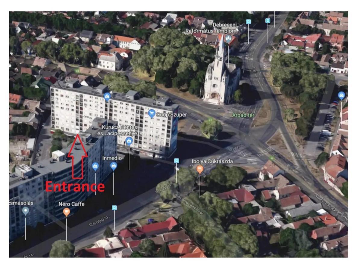 Апартаменты Legyel A Vendegunk :) Дебрецен Экстерьер фото